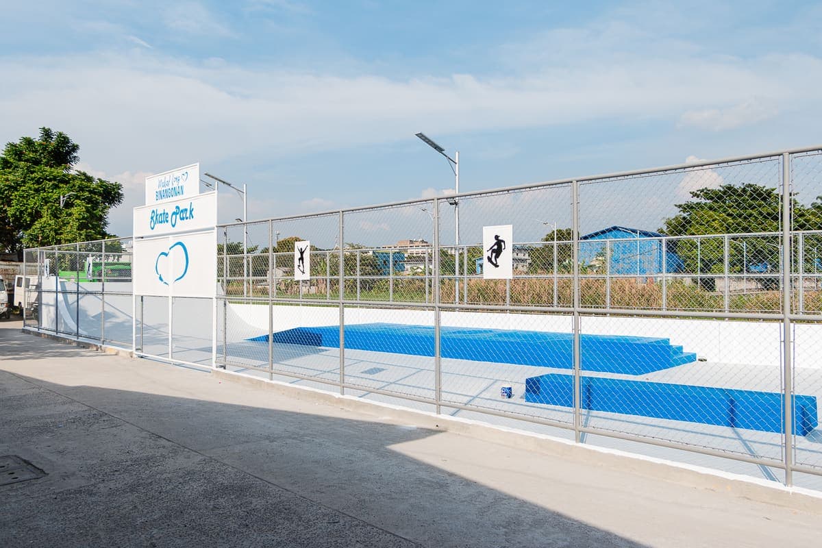 The new Binangonan Skate Park